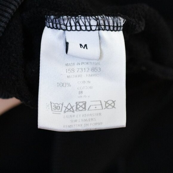 Givenchy Paris Men's Black Graphic Sweatshirt Size M Rare HTF Graphic Star Shark - Picture 10 of 10